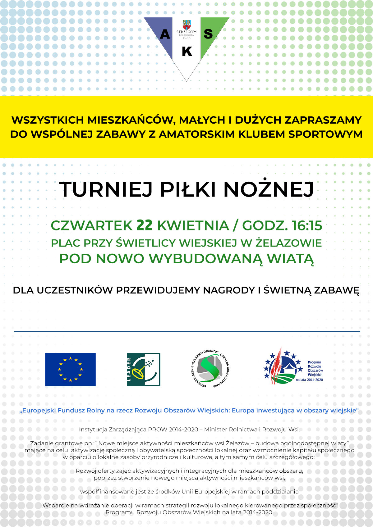 Plakat Żelazów19042021