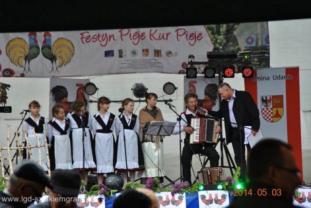 II Festyn "Pieje Kur Pieje" w Udaninie